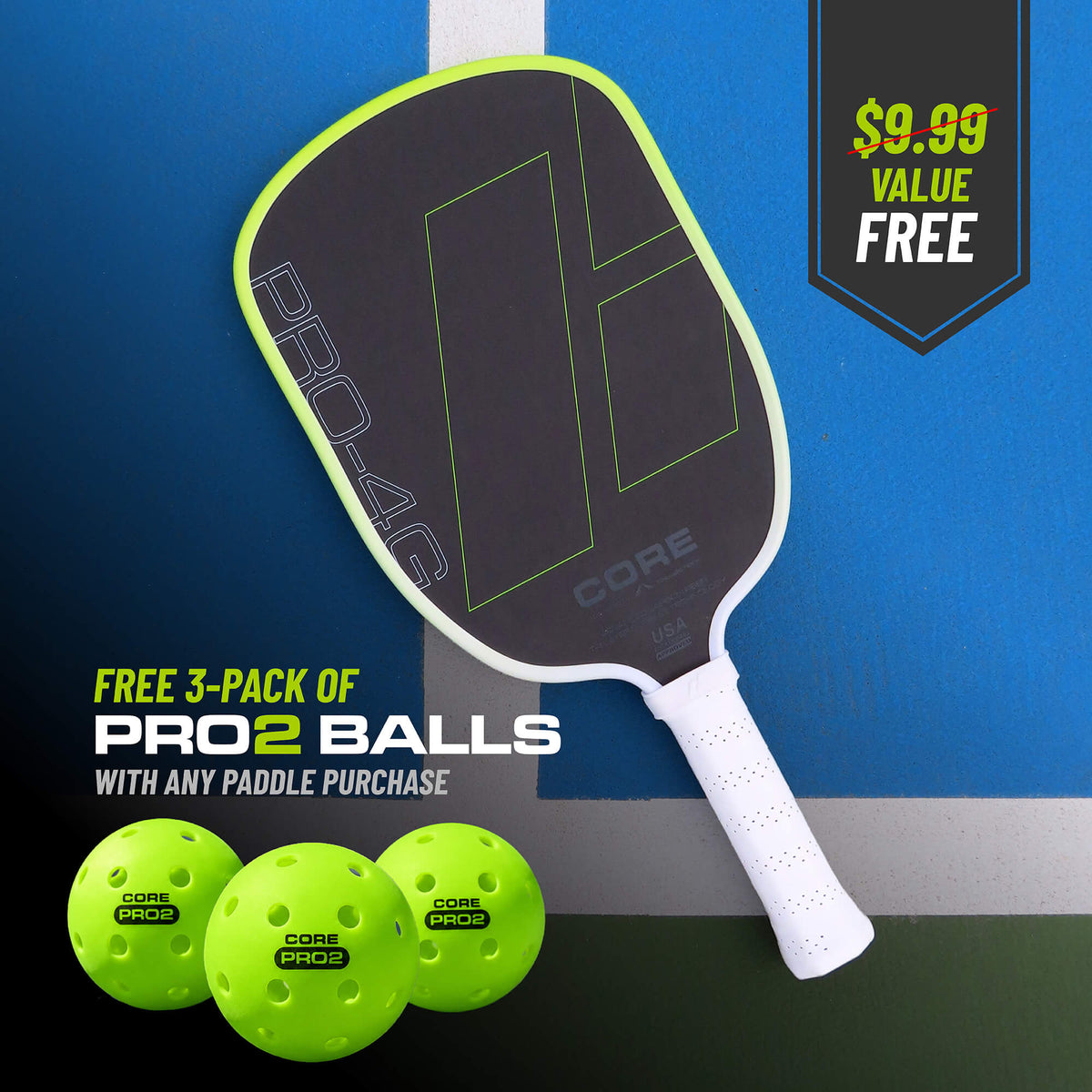 Pickleball Paddle source view 1