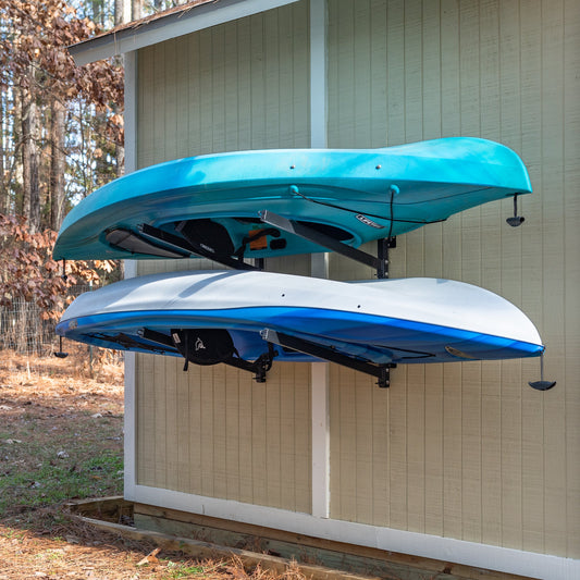 Adjustable Outdoor Kayak Rack source view 1