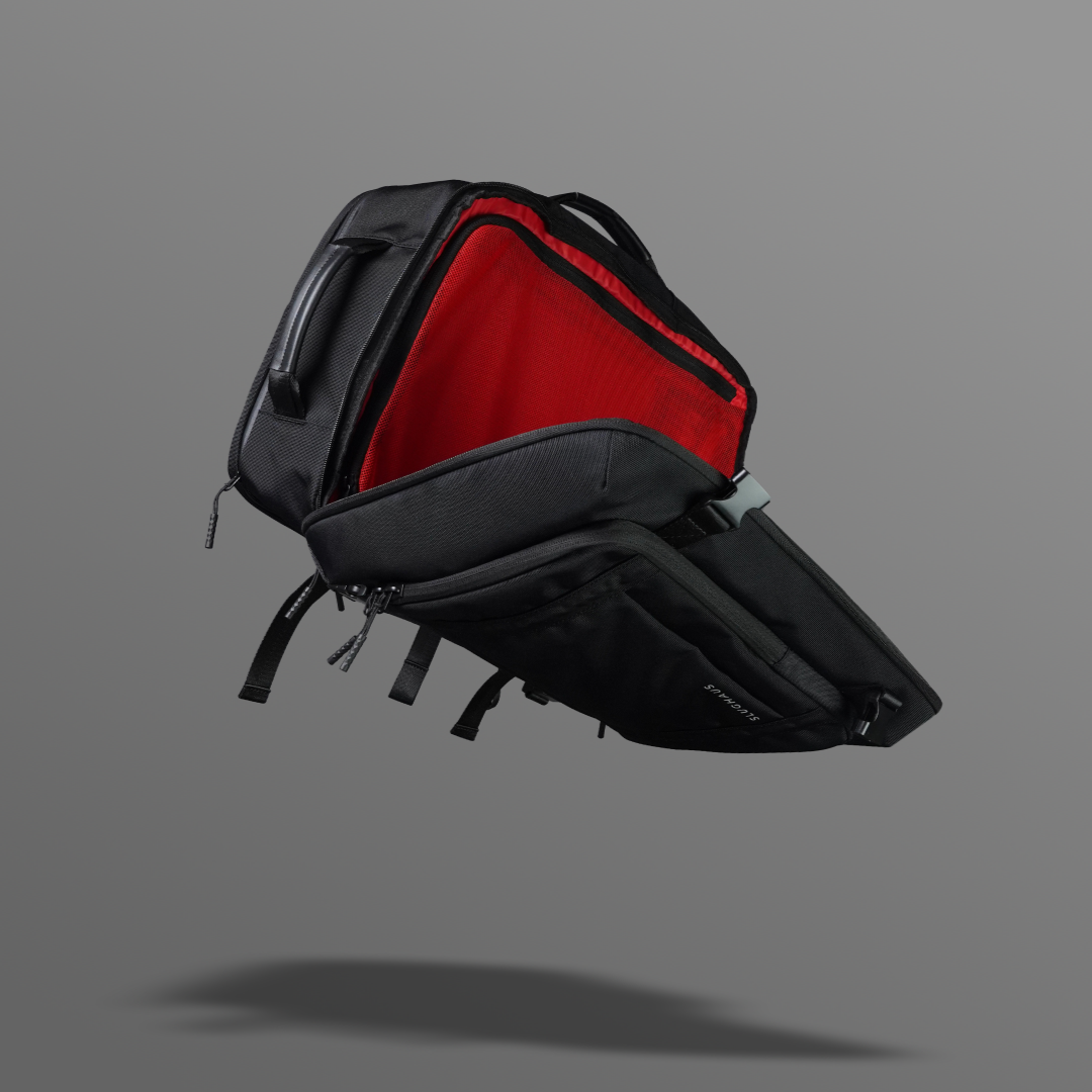 Suitcase Backpack source view 1