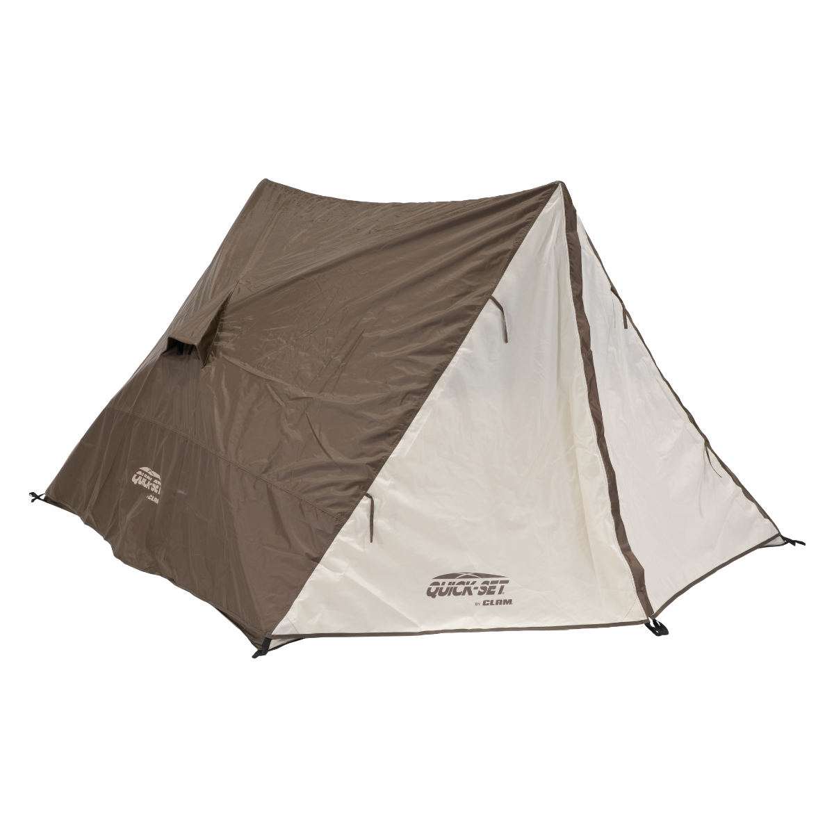 Pop-Up A-Frame Camping Tent Brown option