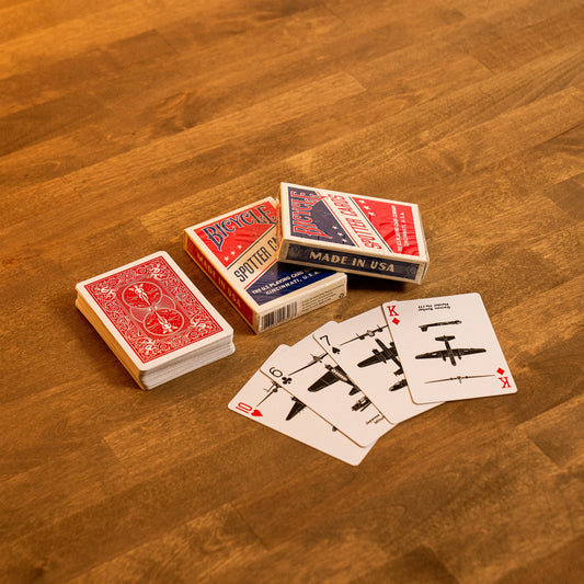 WWII Spotter Playing Cards source view 1
