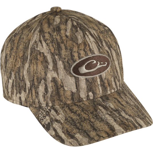 Youth Waterproof Camouflage Cap Mossy Oak Bottomland / One Size Fits Most option