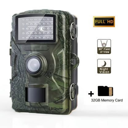 Trail Camera 48MP Night Vision Wildlife Camera, 1296P HD, 120° Wide Angle, 0.2s Fast Trigger, IP66 Waterproof, Motion Activated, IR Night Vision Up to 33ft, Game Camera for Hunting & Outdoor Surveillance