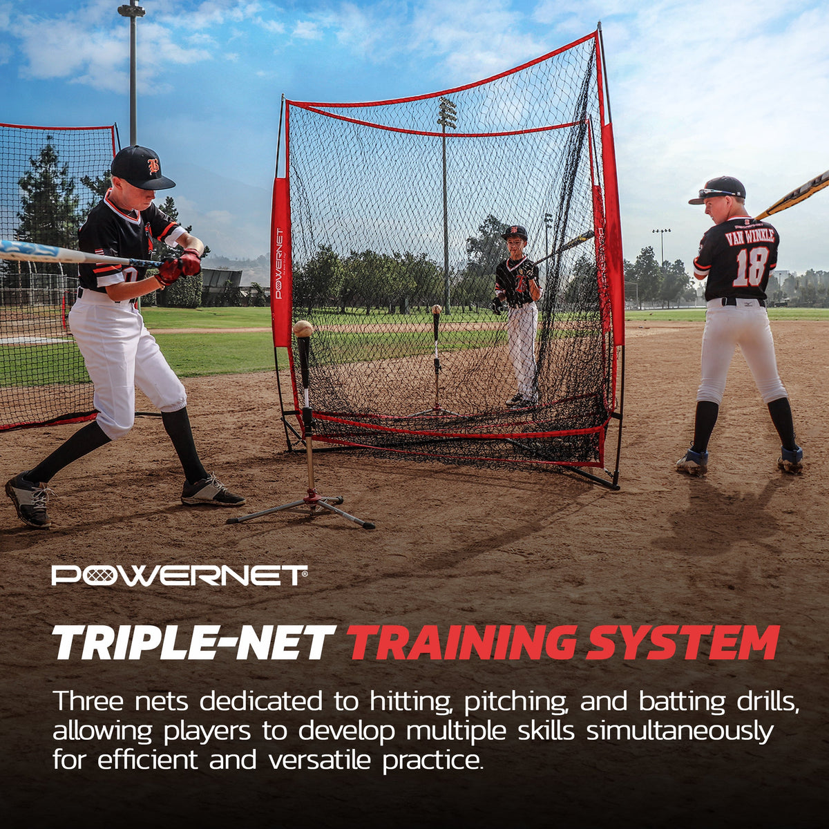 Baseball Training Net source view 2