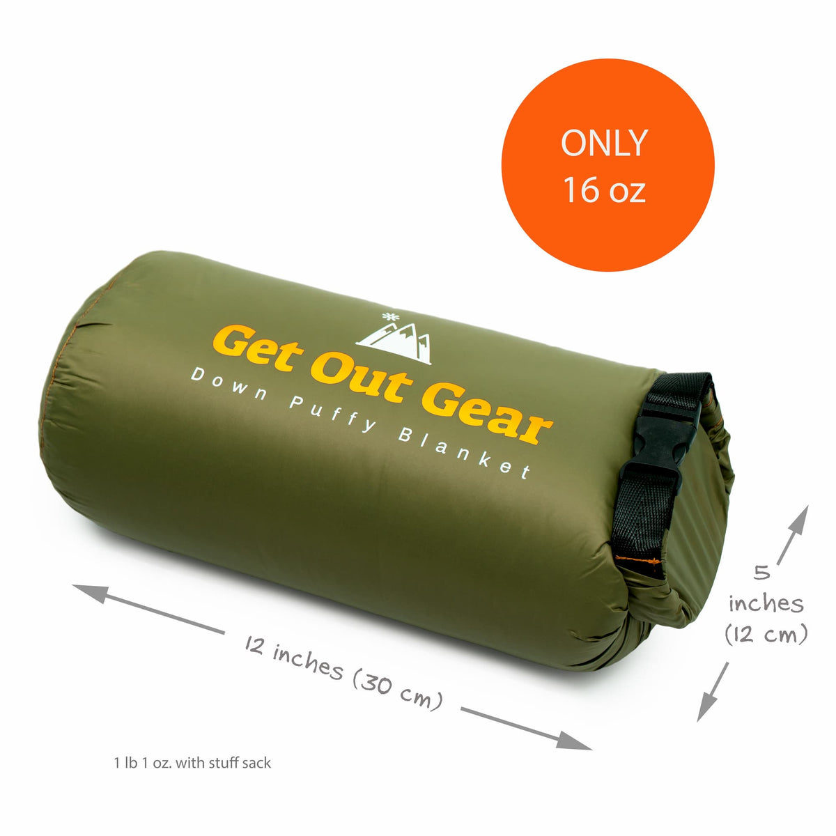 Packable Down Camping Blanket source view 2