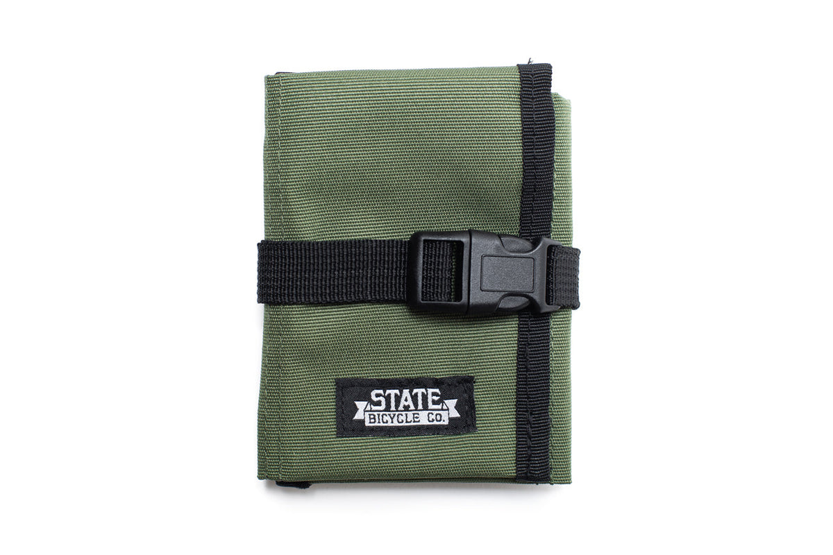 Bicycle Tool Roll Pouch Olive option