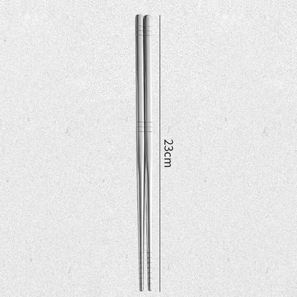 Titanium Camping Spoon Bright six ring chopsticks option