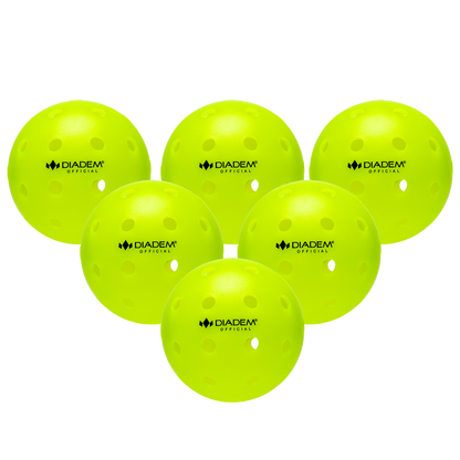 Outdoor Pickleball Ball Pack 6 / Neon option