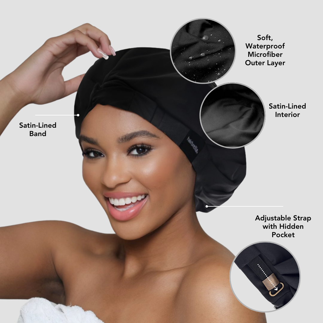 Waterproof Shower Cap source view 2