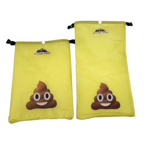Printed Ultralight Roll-Top Dry Bag Yellow Poop Kit (DTRS75) / Medium option