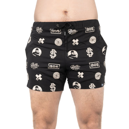 Gym Shorts S / 5" / BOS Multi-Logo option