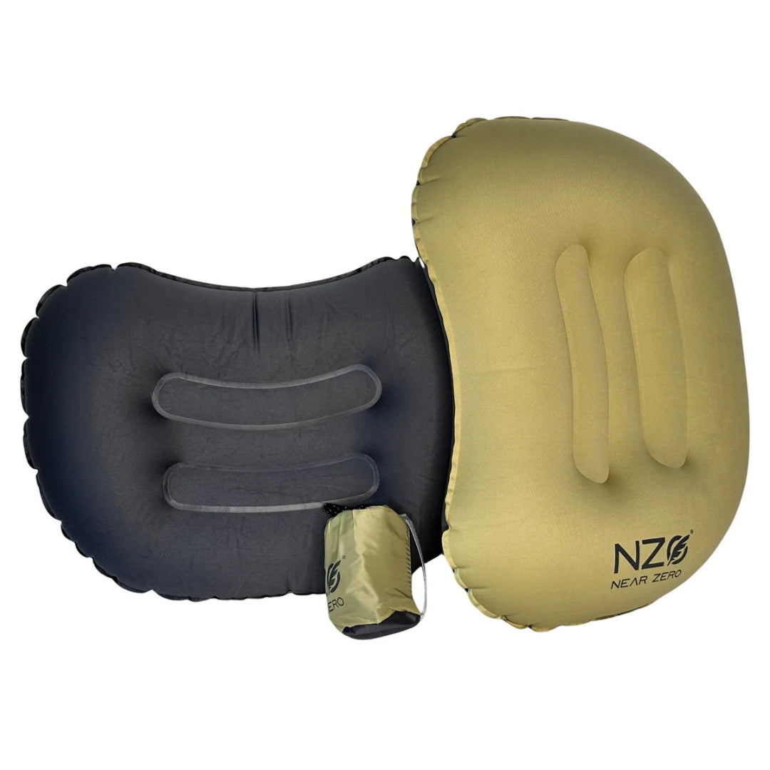 Travel Pillow Bean Shape - Green option