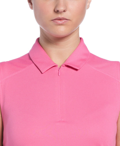 Women's Sleeveless Golf Polo source view 2