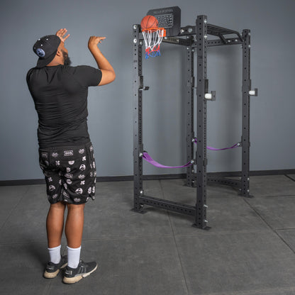 Rack-Attached Basketball Hoop source view 2