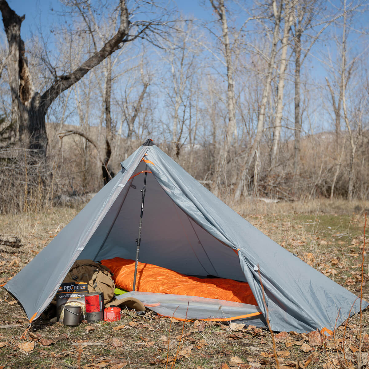 Trekking Pole Tent source view 2
