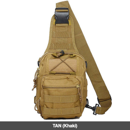 Outdoor Sling Backpack Tan option