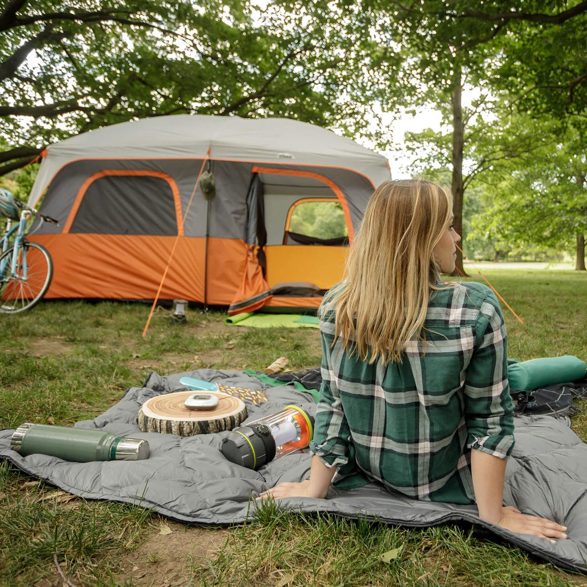 10-Person Straight-Wall Cabin Tent source view 2