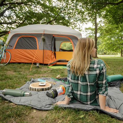 10-Person Straight-Wall Cabin Tent source view 2