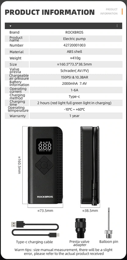 Electric Bicycle Pump source image 13