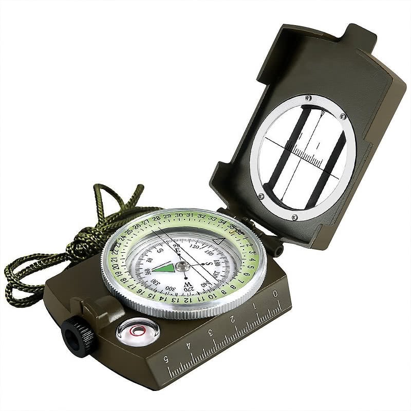 Lensatic Compass source view 3