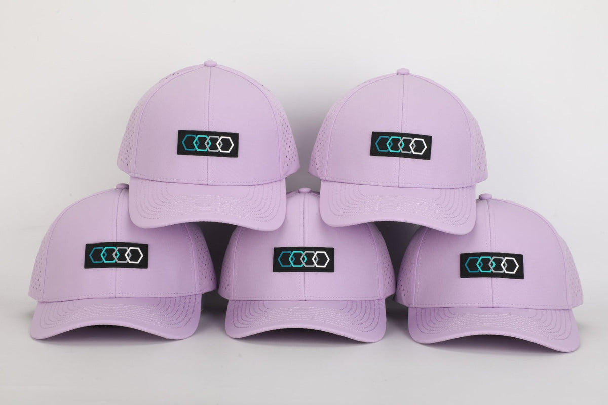 Pickleball Baseball Cap Light Purple option
