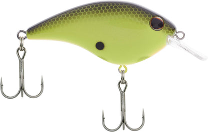 Shallow Diving Crankbait Black Chartreuse / 5 Junior - 2 inch - 1/4 oz option