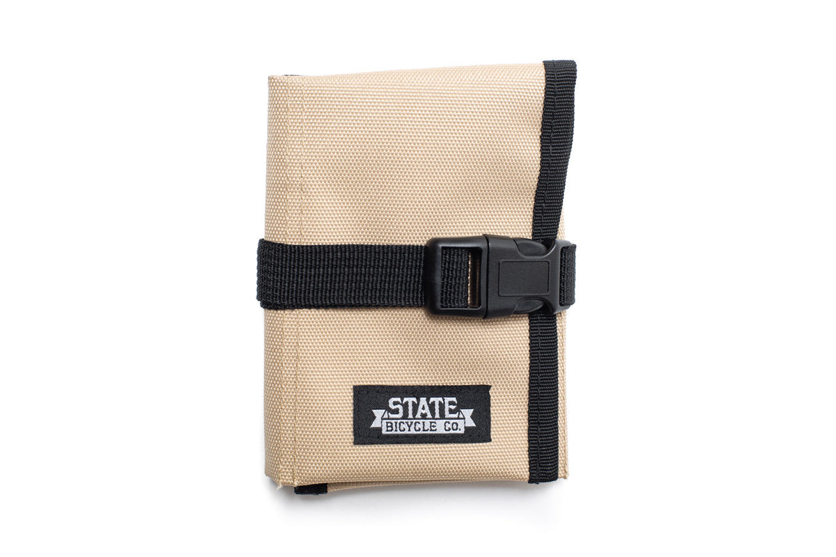 Bicycle Tool Roll Pouch Tan option