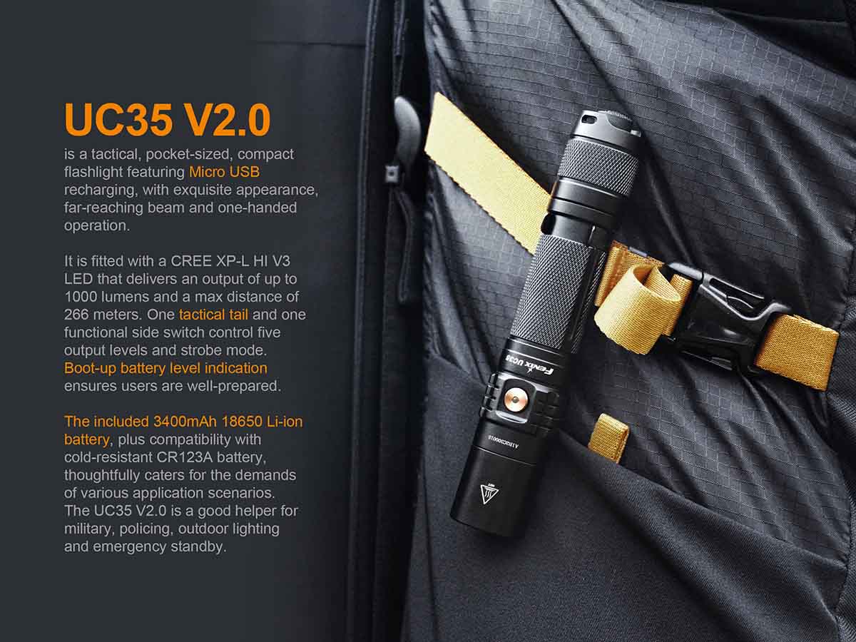 Rechargeable Handheld Flashlight source view 3