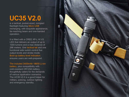 Rechargeable Handheld Flashlight source view 3
