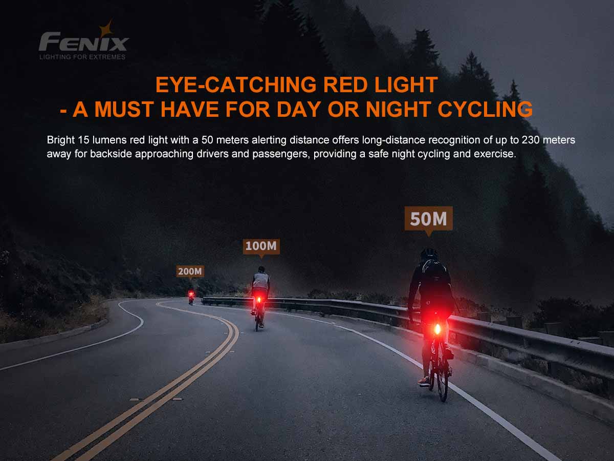 Rechargeable Bicycle Taillight source view 3