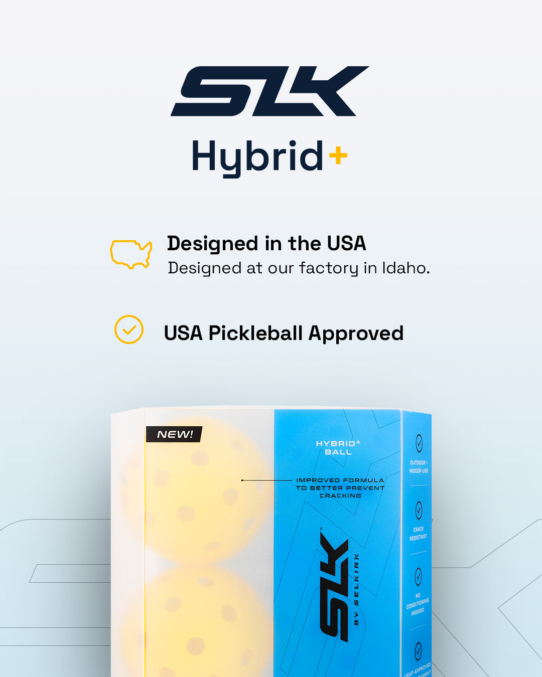 Hybrid Pickleballs 100 Pack source view 3