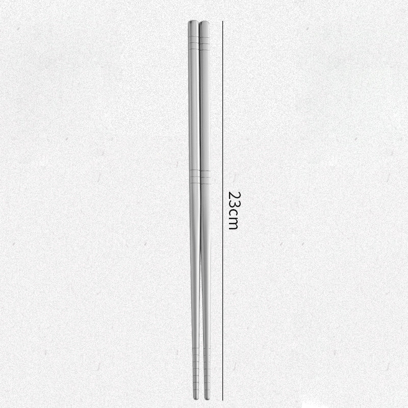 Titanium Camping Spoon Sanding six ring chopsticks option