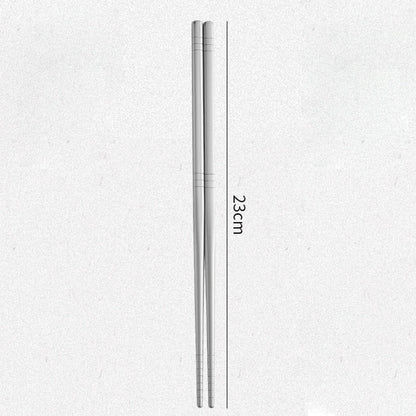 Titanium Camping Spoon Sanding six ring chopsticks option