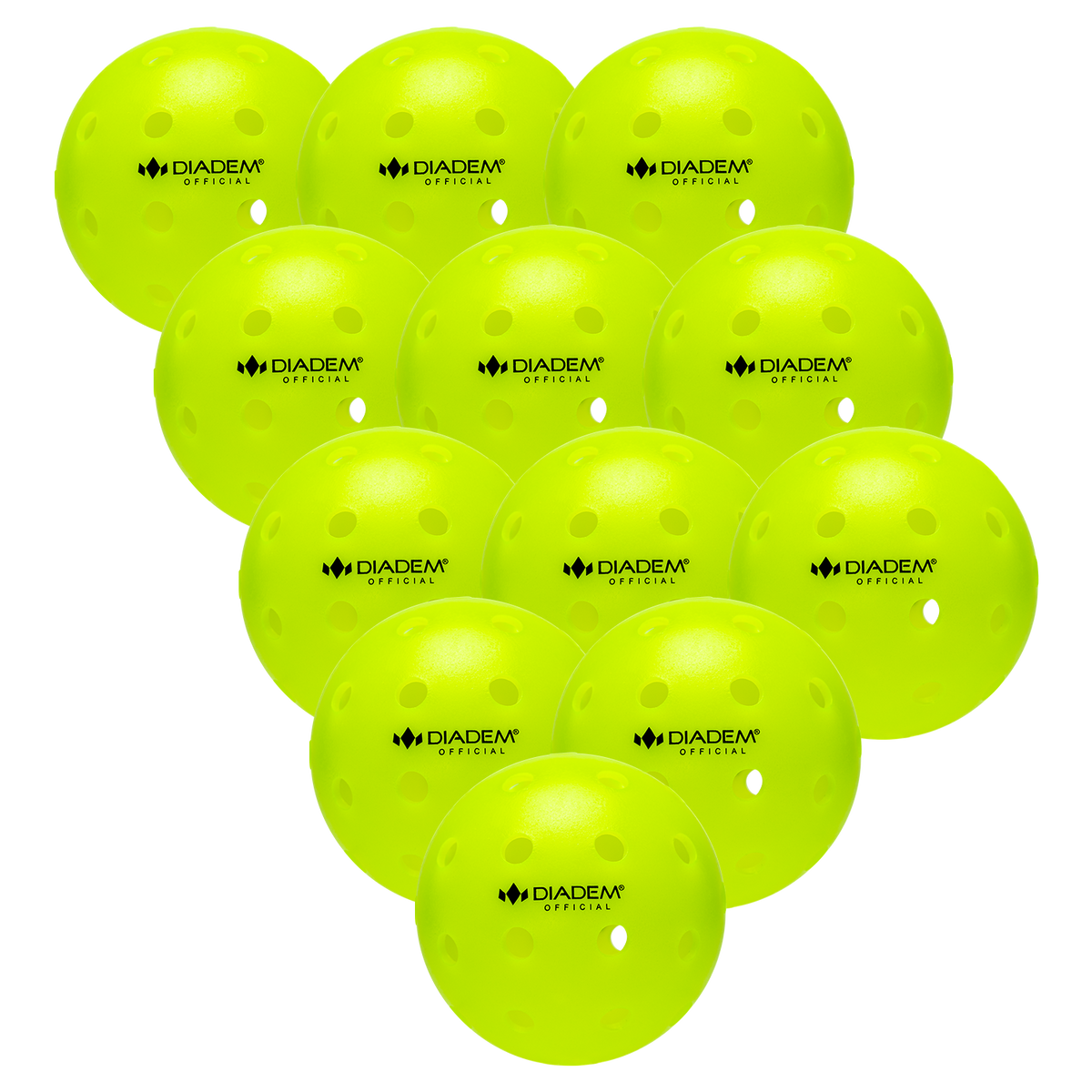 Outdoor Pickleball Ball Pack 12 / Neon option