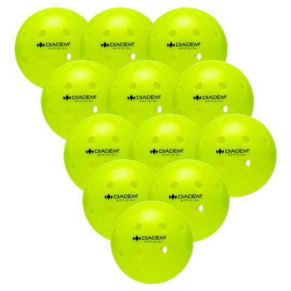 Outdoor Pickleball Ball Pack 12 / Neon option