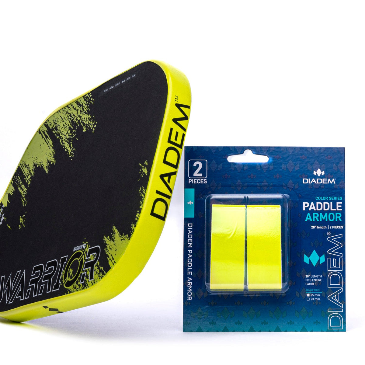 Pickleball Paddle Edge Guard Yellow / 25mm option