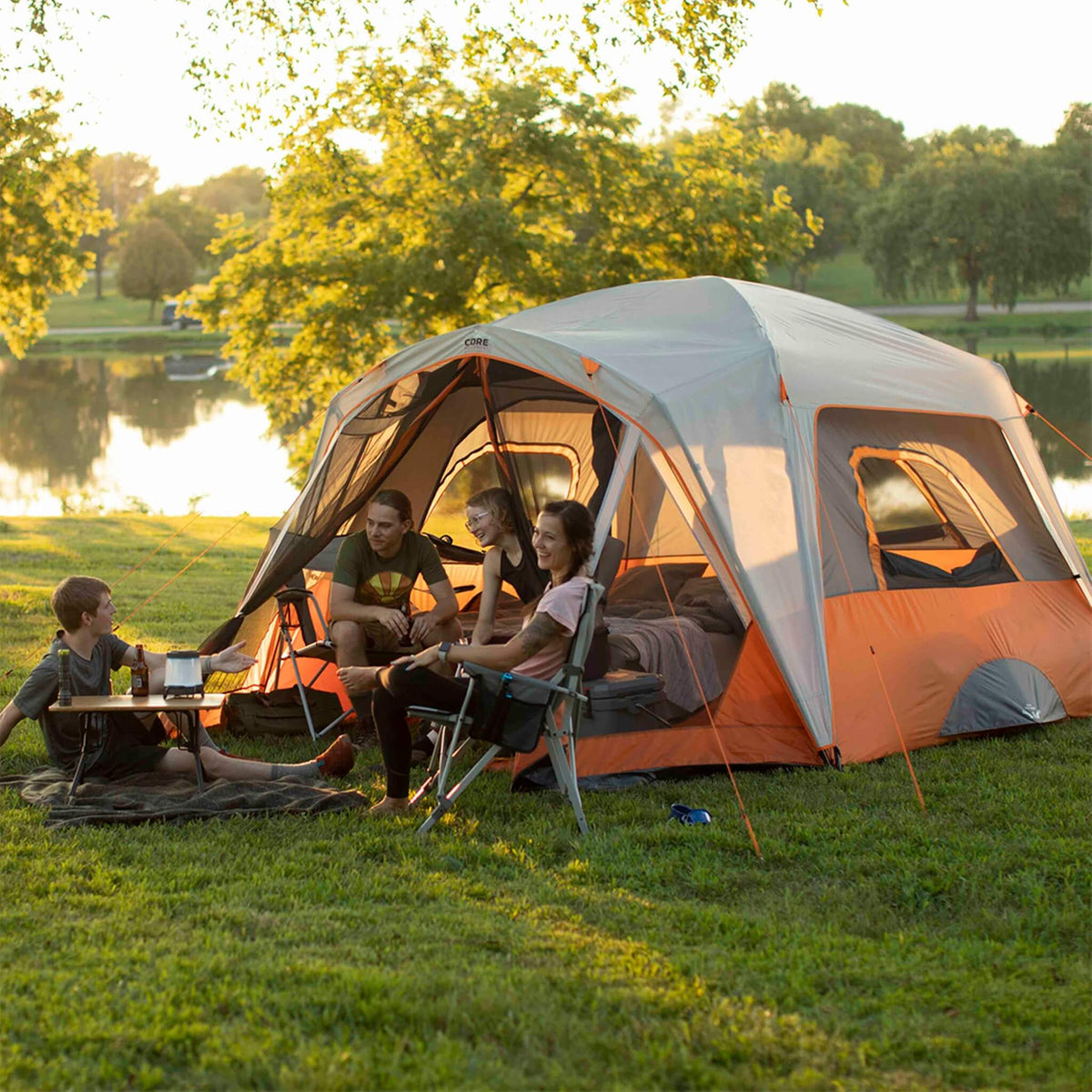 6-Person Straight-Wall Cabin Tent source view 3