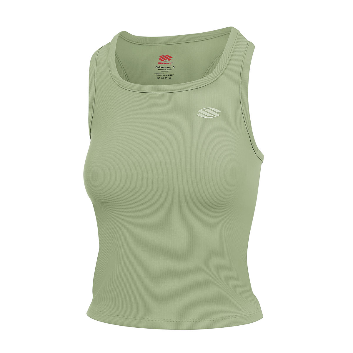 Women's Pickleball Training Tank Celadon / XS option