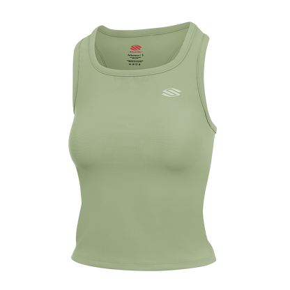 Women's Pickleball Training Tank Celadon / XS option