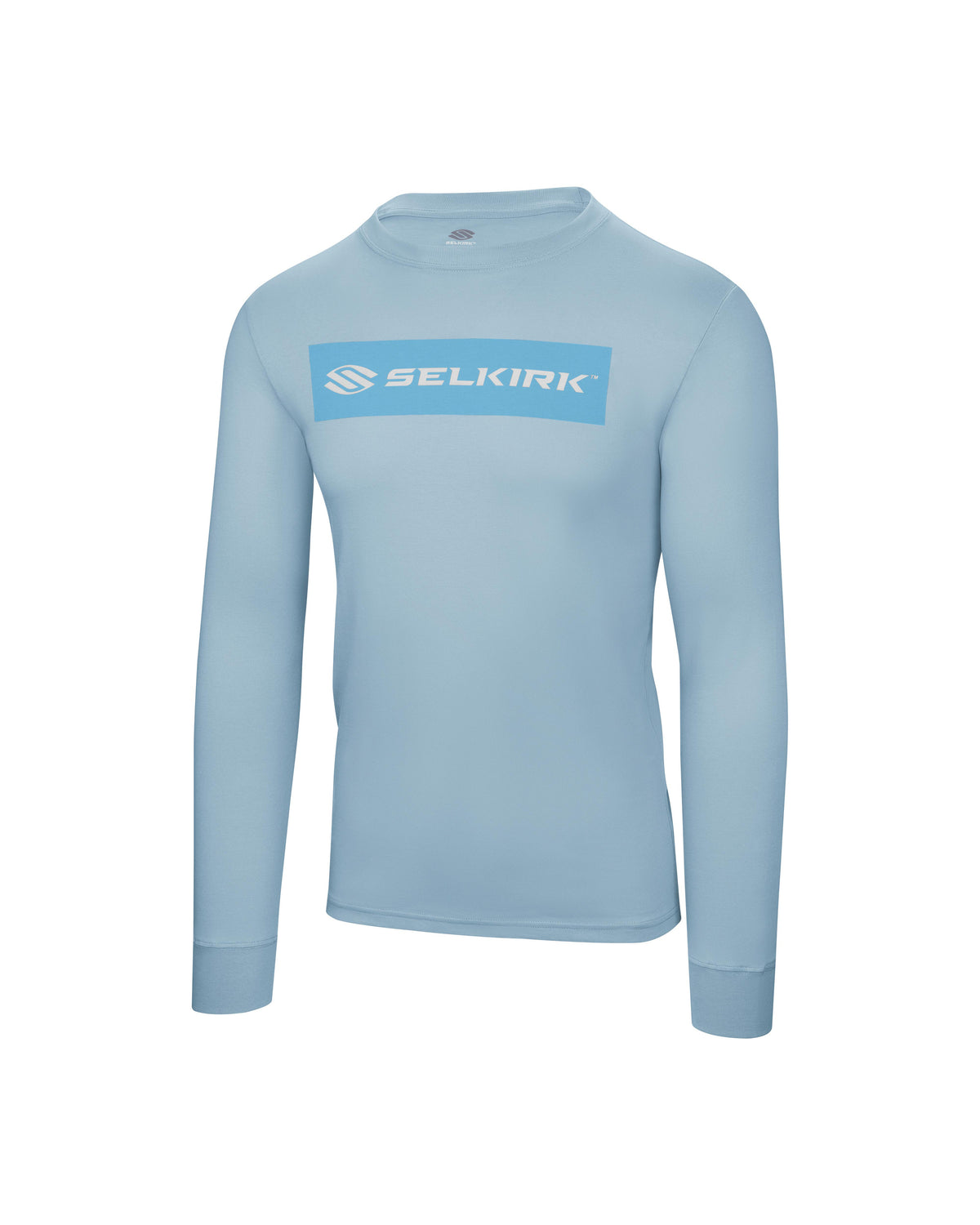 Cotton Long Sleeve Pickleball T-Shirt Blue / XS option