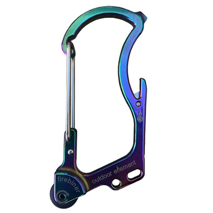 Fire-Starting Multitool Carabiner Aurora option