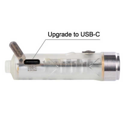 Rechargeable Keychain Flashlight source view 3