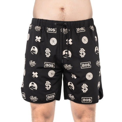 Gym Shorts S / 7" / BOS Multi-Logo option