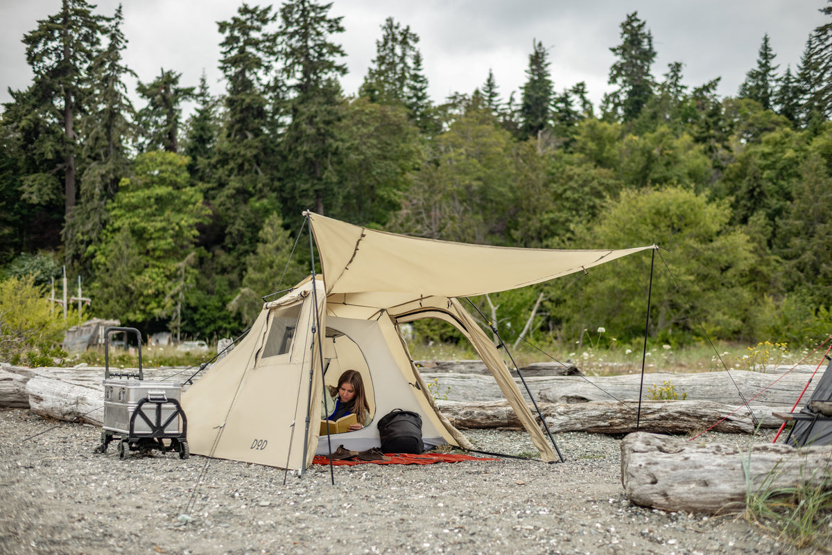 Two-Room Quick-Setup Camping Tent source view 3