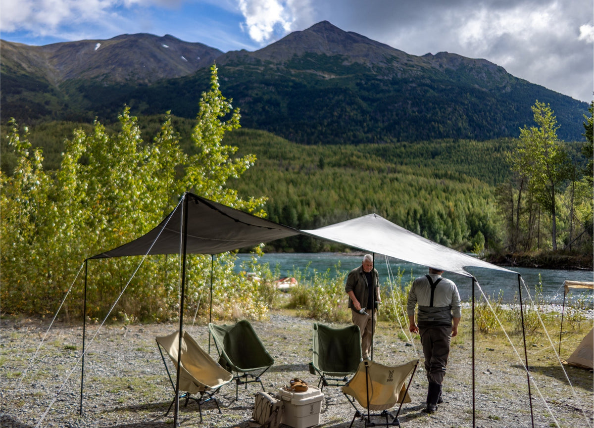 Hexagonal Camping Tarp source view 3