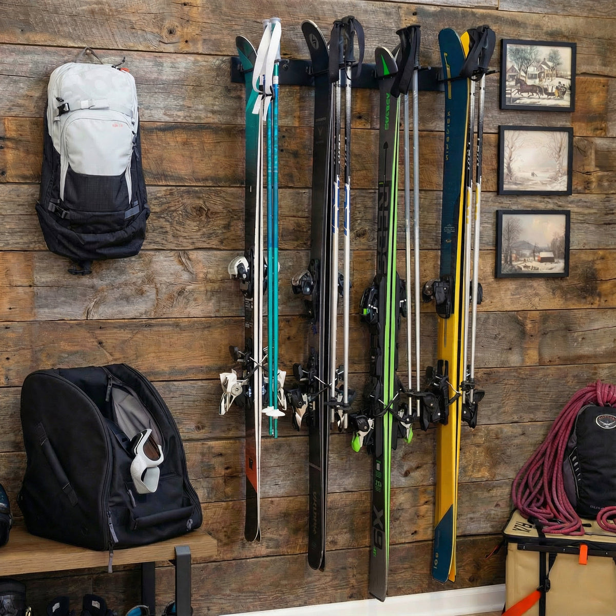 Ski Wall Rack source view 3