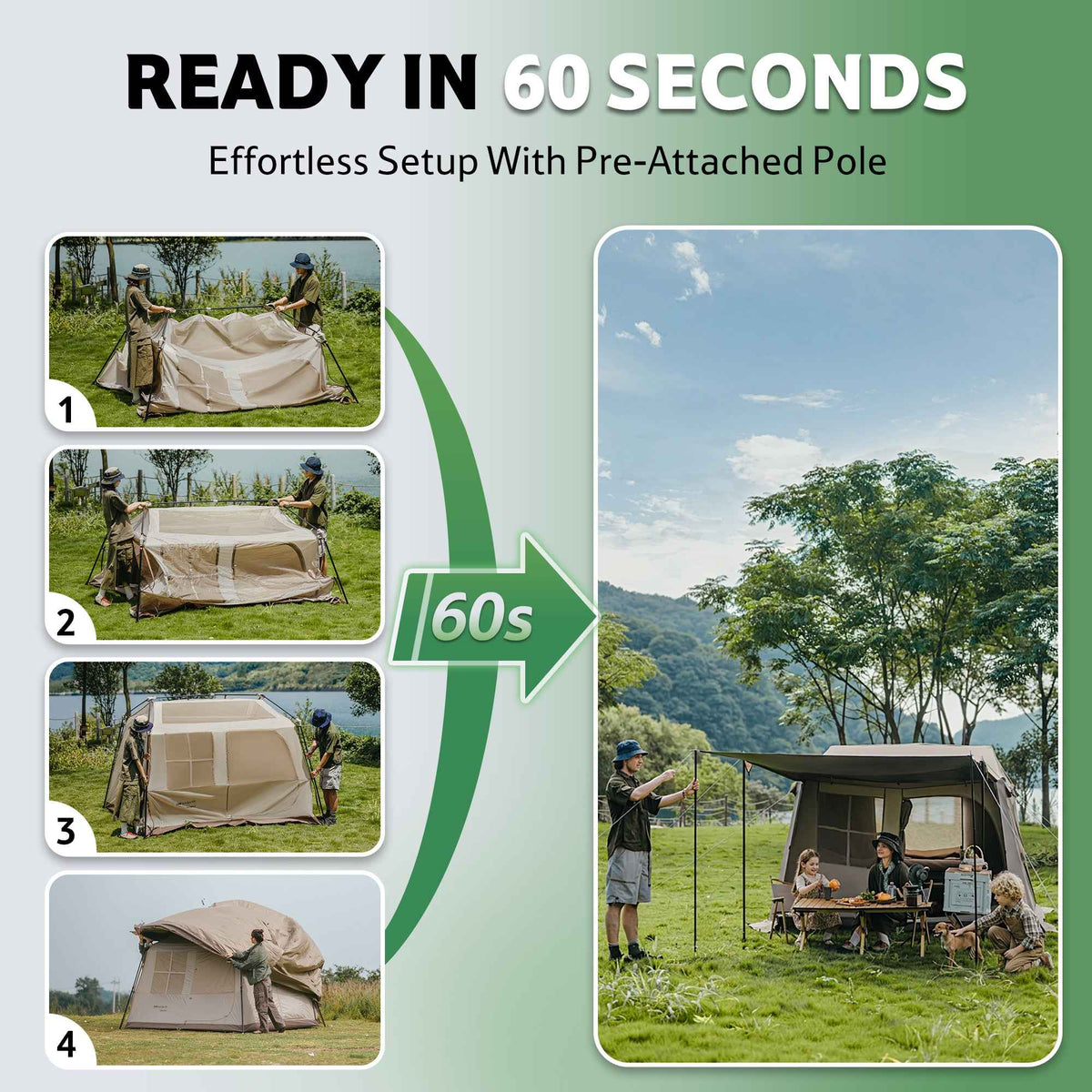 Instant Cabin Tent source view 3