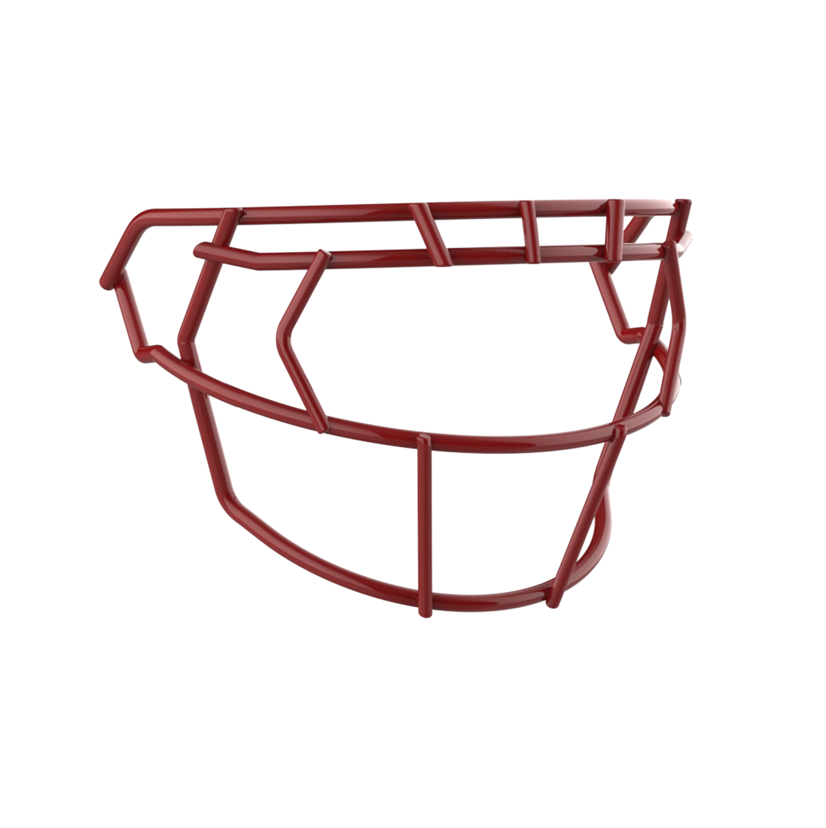 Football Helmet Facemask Cardinal / Carbon Steel option
