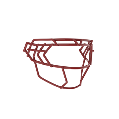 Football Helmet Facemask Cardinal / Carbon Steel option