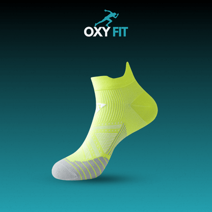 Compression Running Socks Lemon Yellow / Men's L (39-44) option
